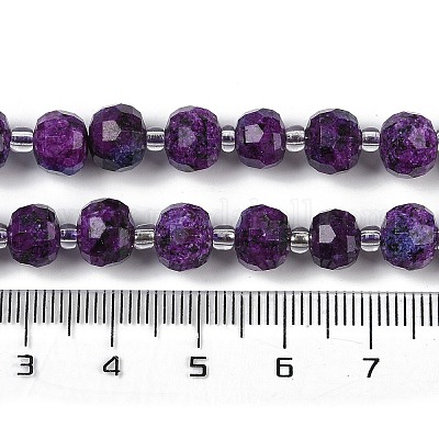 Нити бусин из натуральной кунжутной яшмы G-H057-A21-03-1