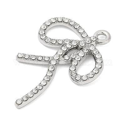 Подвески из сплава и страза PALLOY-R151-51P-01-1