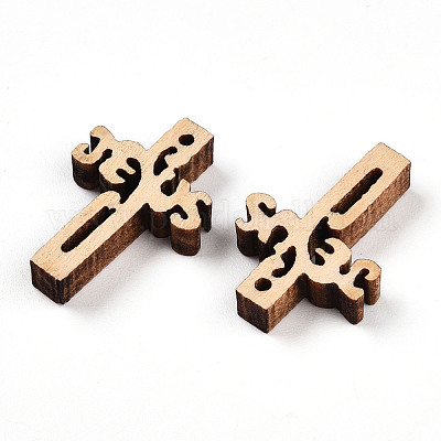 Подвески из натурального дерева WOOD-N016-65A-1