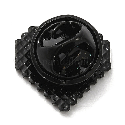 Броши из сплава zeld Pixel в форме сердца JEWB-I032-05EB-02-1