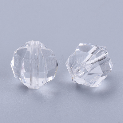 Прозрачные акриловые бусины&nbsp;TACR-Q256-8mm-V01-1
