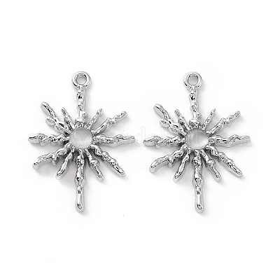 Подвески для кошачьего глаза из сплава PALLOY-D007-08P-C-1