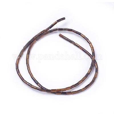 Природных тигровый глаз бисер нитей G-G783-05-1