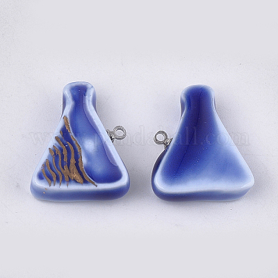 Фарфора ручной работы подвески PORC-T002-61-1