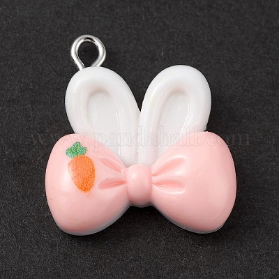 Подвески из непрозрачной смолы RESI-D064-02P-10-1