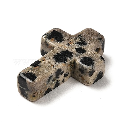 Подвески из синтетической далматинской яшмы FIND-C040-01G-1-1