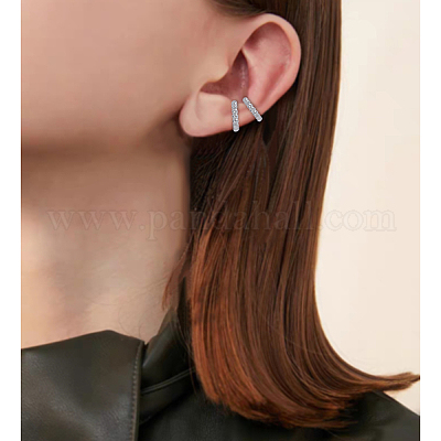 Серьги-клипсы/подвески из нержавеющей стали 304 STAS-UN0006-20P-1