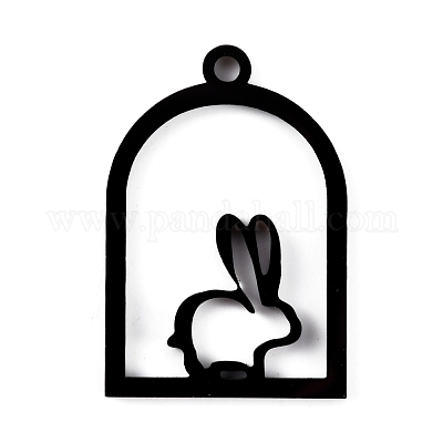 Акриловые подвески с открытой спинкой MACR-WH0007-25-1