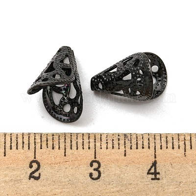 Ионное покрытие (IP) полая конусная бусина из нержавеющей стали 304 STAS-L273-03B-1