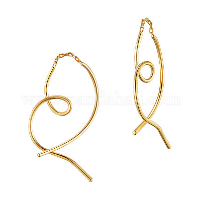 925 стерлингового серебра болтающиеся серьги JE738A-1