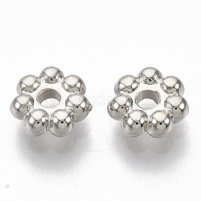 Placage de perles d'espacement en plastique ABS&nbsp;KY-T019-01A-1