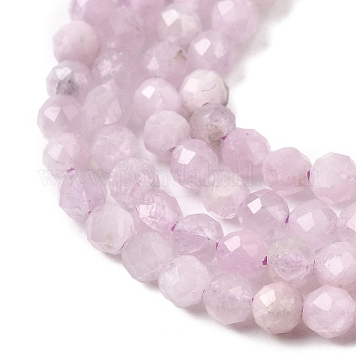 Природные кунцит бисер нитей&nbsp;G-G343-B04-3mm-1