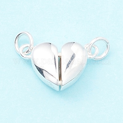 925 магнитные застежки из стерлингового серебра STER-A002-01S-1