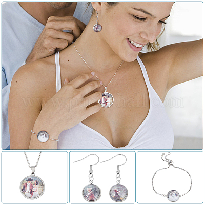 Набор для самостоятельного изготовления комплекта украшений в виде купола DIY-UN0050-27-1