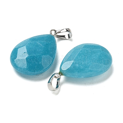 Естественно окрашенные белый нефрит кулоны G-K385-04P-02-1