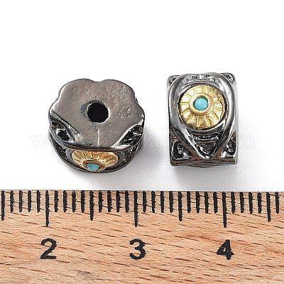 Латунные бусины&nbsp;KK-Q800-19B-1