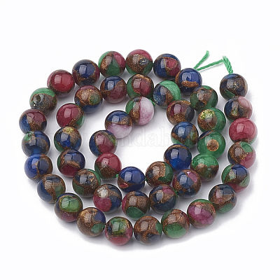 Натуральный халцедон G-S333-6mm-014B-1