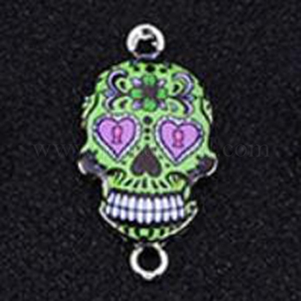 Соединители звеньев сплава эмали ENAM-WH0054-06D-1