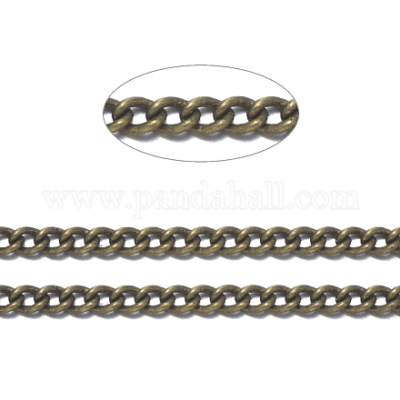 Brass Twisted Chains CHC-S096-AB-1-1