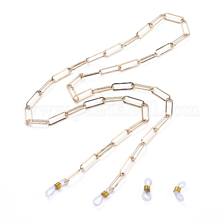 Chaînes de câble de fer / chaînes de trombones chaînes de lunettes X-AJEW-EH00019-1