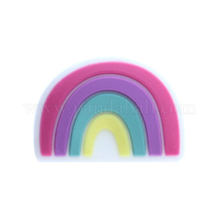 Food Grade Eco-Friendly Silicone Focal Beads FIND-PW0005-09E-1
