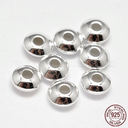925 стерлингов серебряные шарики Spacer X-STER-F019-03D-1