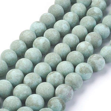Natural White Jade Beads Strands G-L492-43-12mm-1