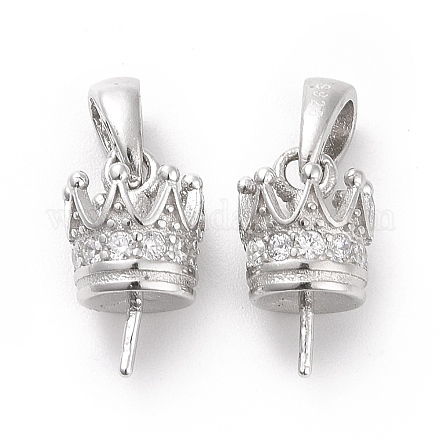 925 серебряная подставка для чашек с родиевым покрытием STER-D035-44P-1