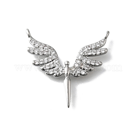 Латунные микро проложить кубического циркония подвески KK-Z102-14P-1