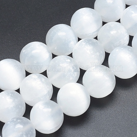 Chapelets de perles en calcite naturelle G-K256-15-18mm-1
