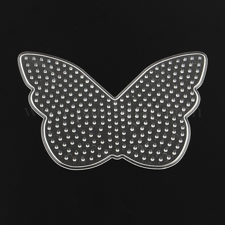 Pegboards farfalla abc plastica utilizzate per 5x5mm perline fusibile diy X-DIY-Q009-40-1