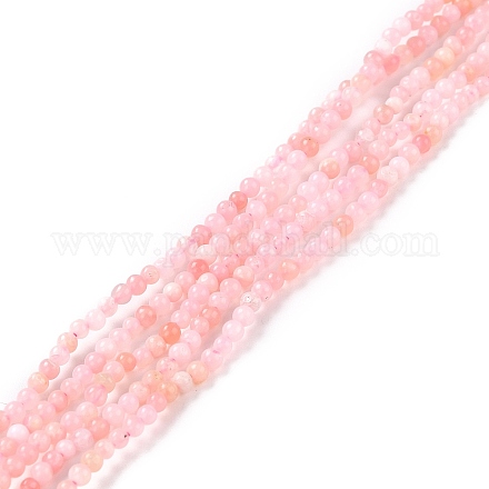 Натуральный розовый опал бусы пряди G-K315-C01-A-1