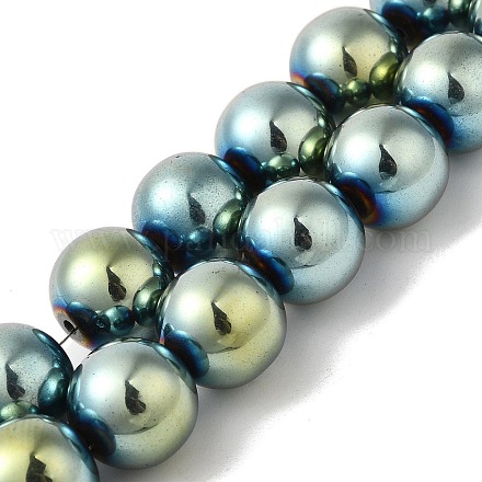 Гальванические нити синтетических магнитных гематитовых бусин G-I364-K01-04-1