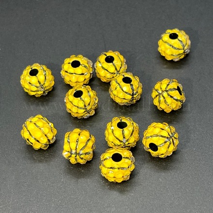 Opake Legierung Perlen&nbsp;SACR-WH0008-028G-1