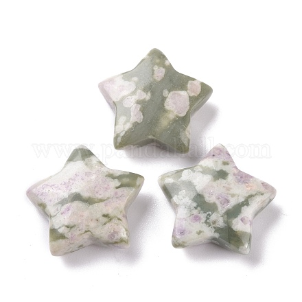 Perles de jade de paix naturelles G-P469-12B-02-1