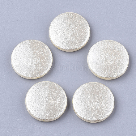 Perles d'imitation perles en plastique ABS OACR-T017-02B-01-1