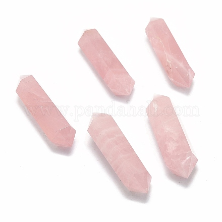 Perles de quartz rose naturel G-F715-114A-1