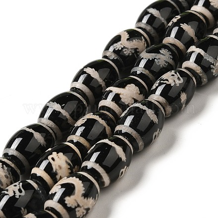 Stile tibetano perline dzi fili G-F726-A01-1