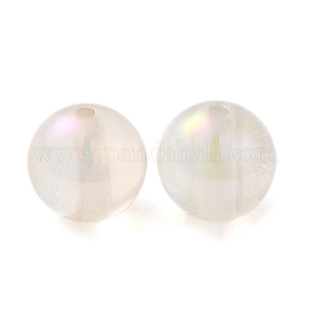 Perles de résine bicolores RESI-Z015-02F-1