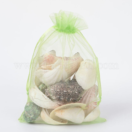 Organza Gift Bags with Drawstring OP-R016-13x18cm-11-1