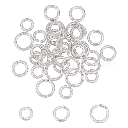 Unicraftale 36Pcs 3 Style 304 Stainless Steel Jump Ring STAS-UN0027-84-1
