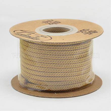 Eco-Friendly Dyed Nylon Threads NWIR-G012-3mm-05-1