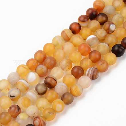 Perles de sardoine naturel brins G-S369-002B-A02-1
