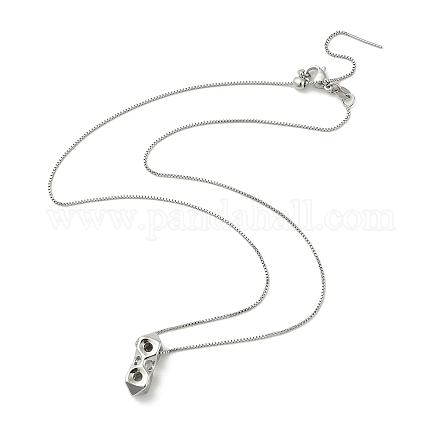 Латунный кулон в виде сыра NJEW-B135-02P-1