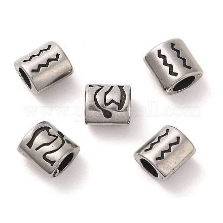 Овал с созвездием из нержавеющей стали 304 STAS-E215-05AS-12-1