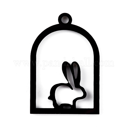 Акриловые подвески с открытой спинкой MACR-WH0007-25-1