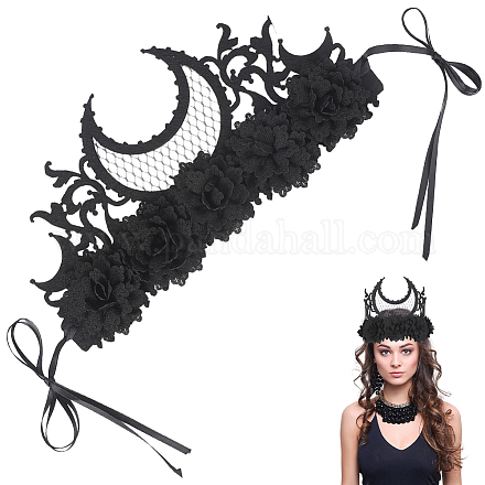 Головной убор из фетра и сплава корона&nbsp;OHAR-WH20020-01B-1