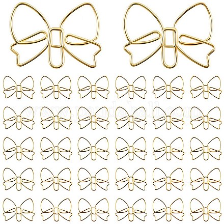 100шт железная скрепка&nbsp;AJEW-CP0009-60G-1