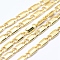 Brass Chains, Soldered, Lead Free & Nickel Free & Cadmium Free, Long-Lasting Plated, Real 18K Gold Plated, 1.5mm