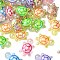 UV Plating Opaque Acrylic Beads, Tortoise, Tortoise, 30.5x20x11~11.5mm, Hole: 2.5mm